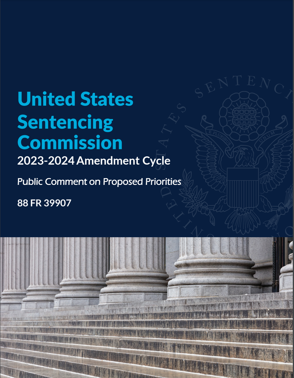 Cover of the Public Comment Binder