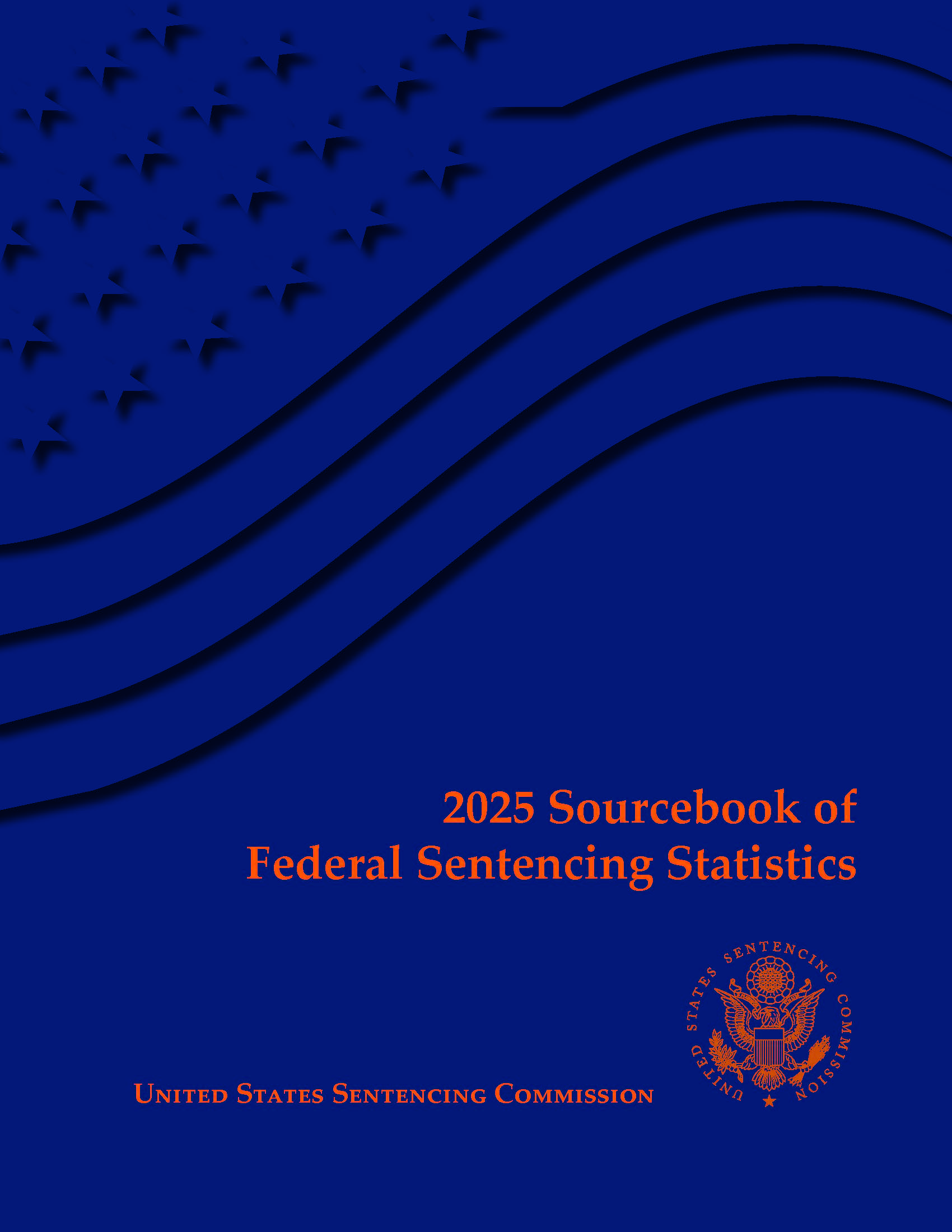 Blue Cover of the 2023 Sourcebook of Federal Sentencing Statistics