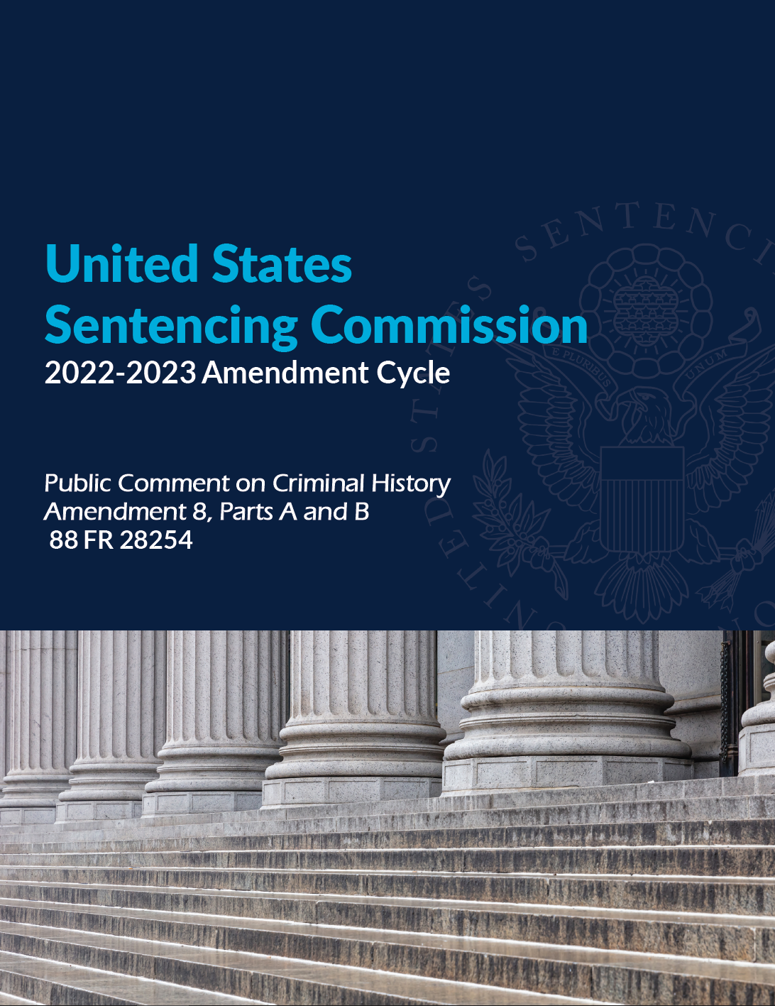 Cover of the Public Comment Binder