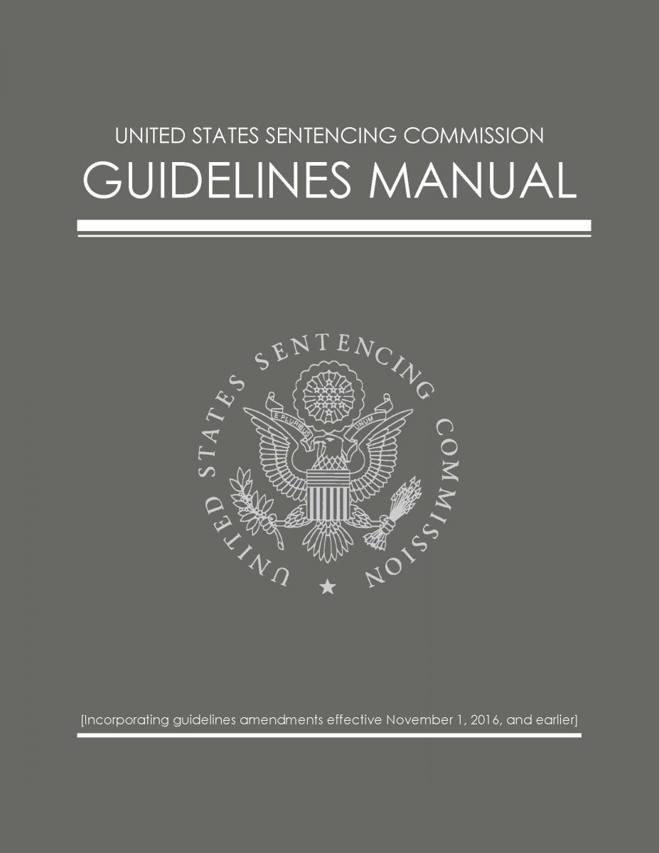 Federal Sentencing Guidelines 2018 Chart